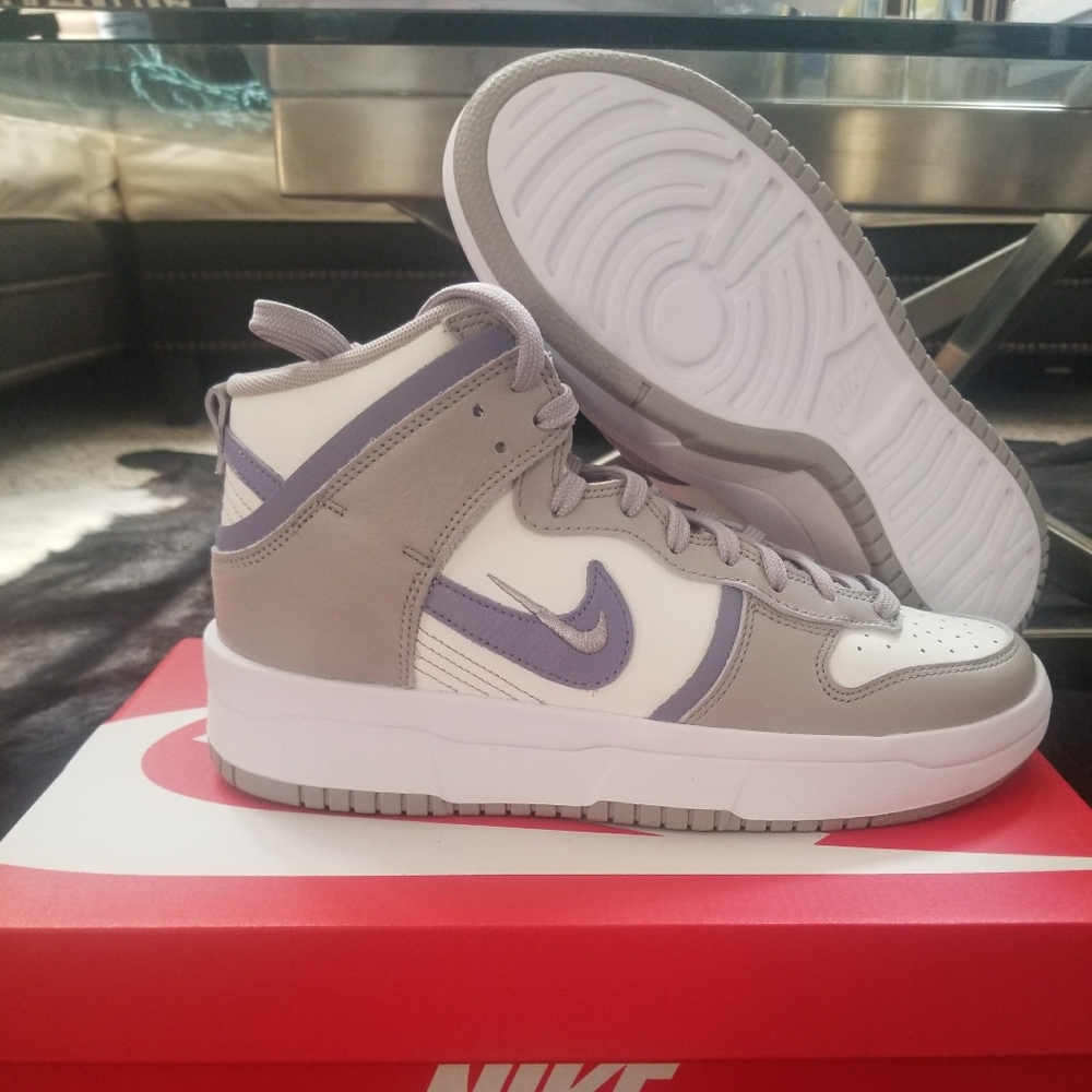 🏋️‍♂️SOLD🏋️‍♂️Nike Wmns Dunk Hi Up Iron Prpl Sz 10